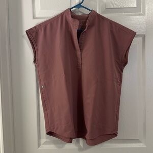 Figs Mineral Mauve Rafaela Top